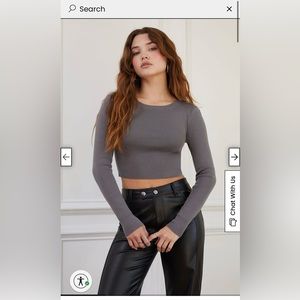 L.A Hearts Cropped Sweater